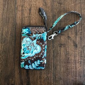 Java Blue wristlet NWOT *discontinued print!